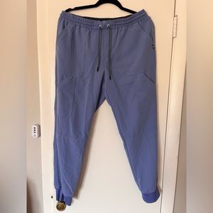 Beyond Scrubs Light Blue Joggers M/R